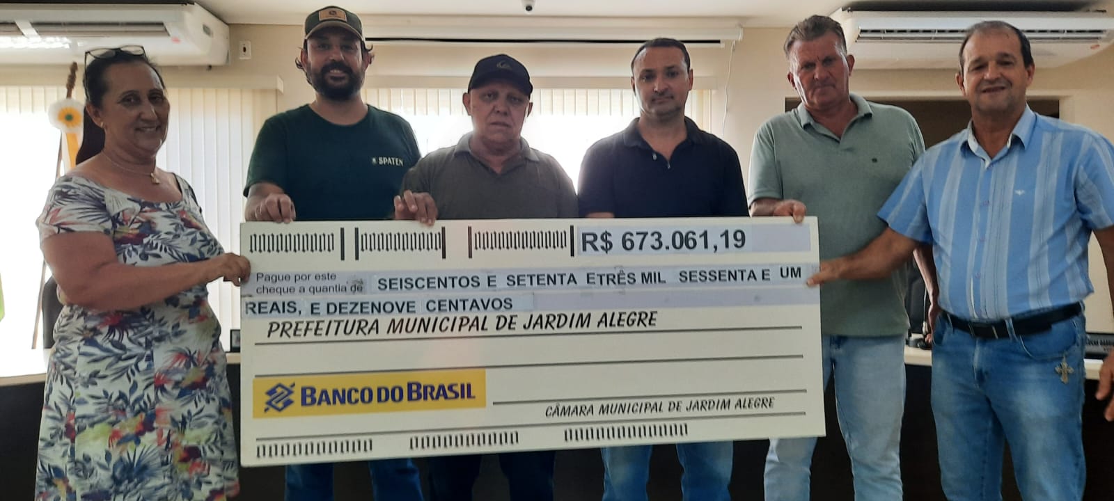 Câmara Municipal de Jardim Alegre economiza R$ 673.061,19 para o cofre público municipal